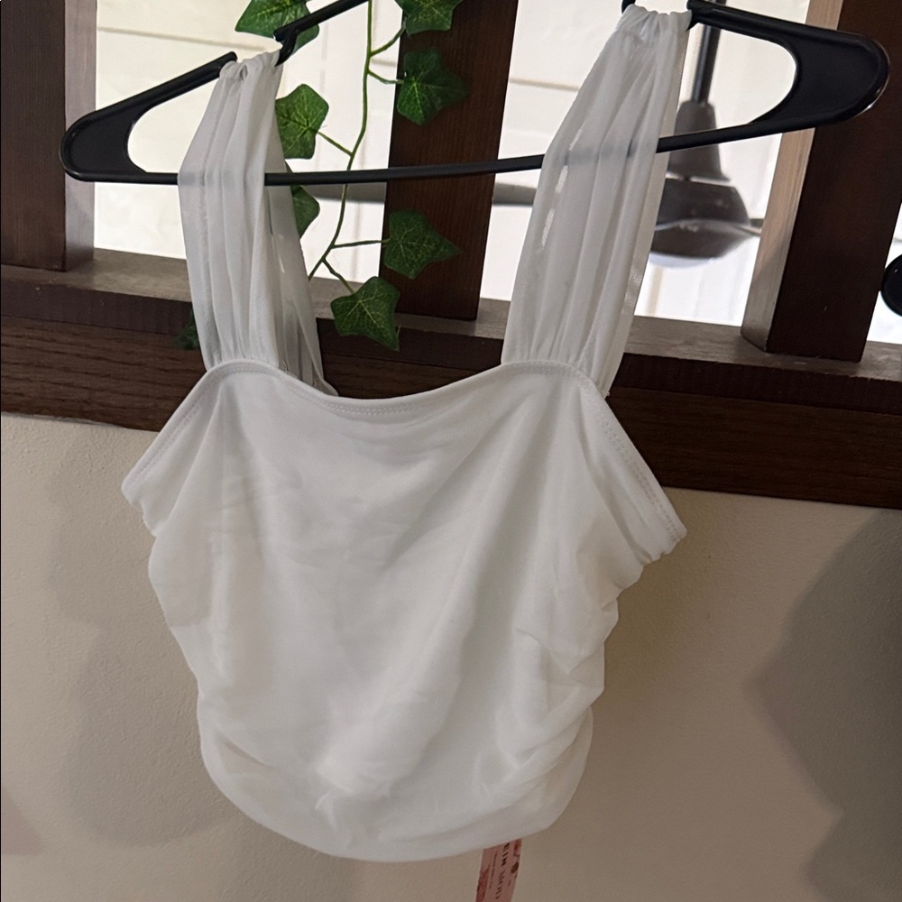 Elegant White Women's SHEIN Top nwt